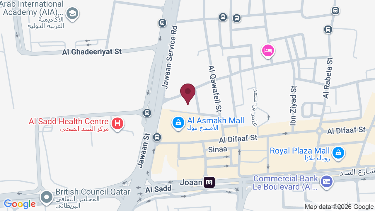 Map showing ANM Spa & Barber Shop