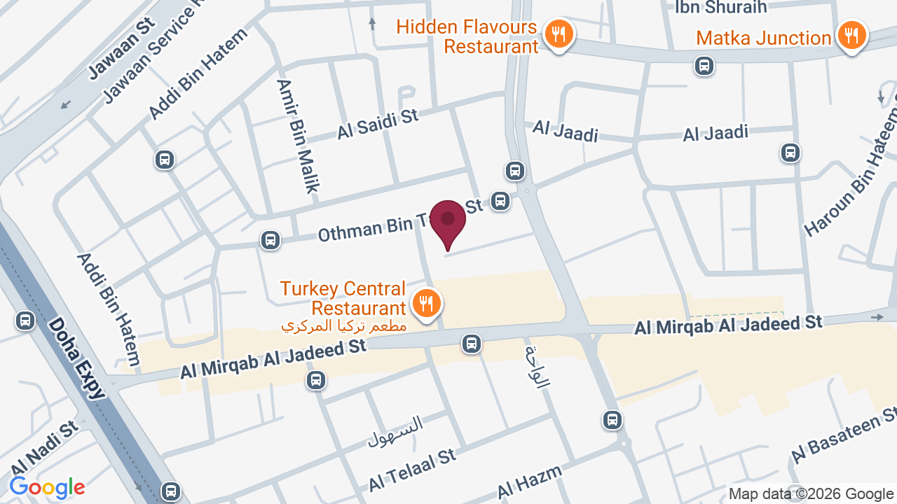 Map showing Pearl Beauty Salon – Al Mairqab
