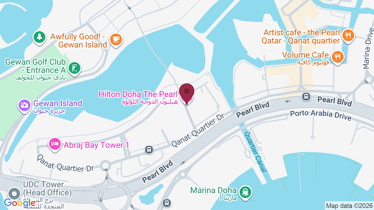 Map showing The Most Hair Salon