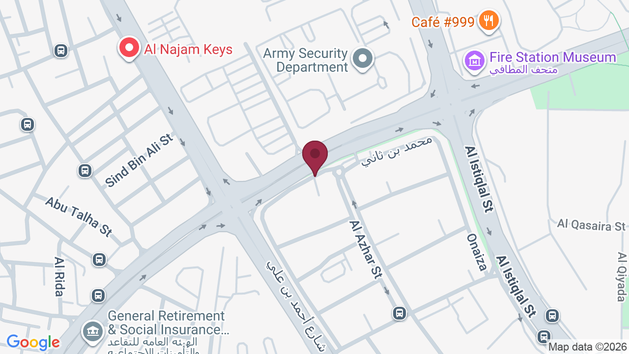 Map showing Best Massage Doha