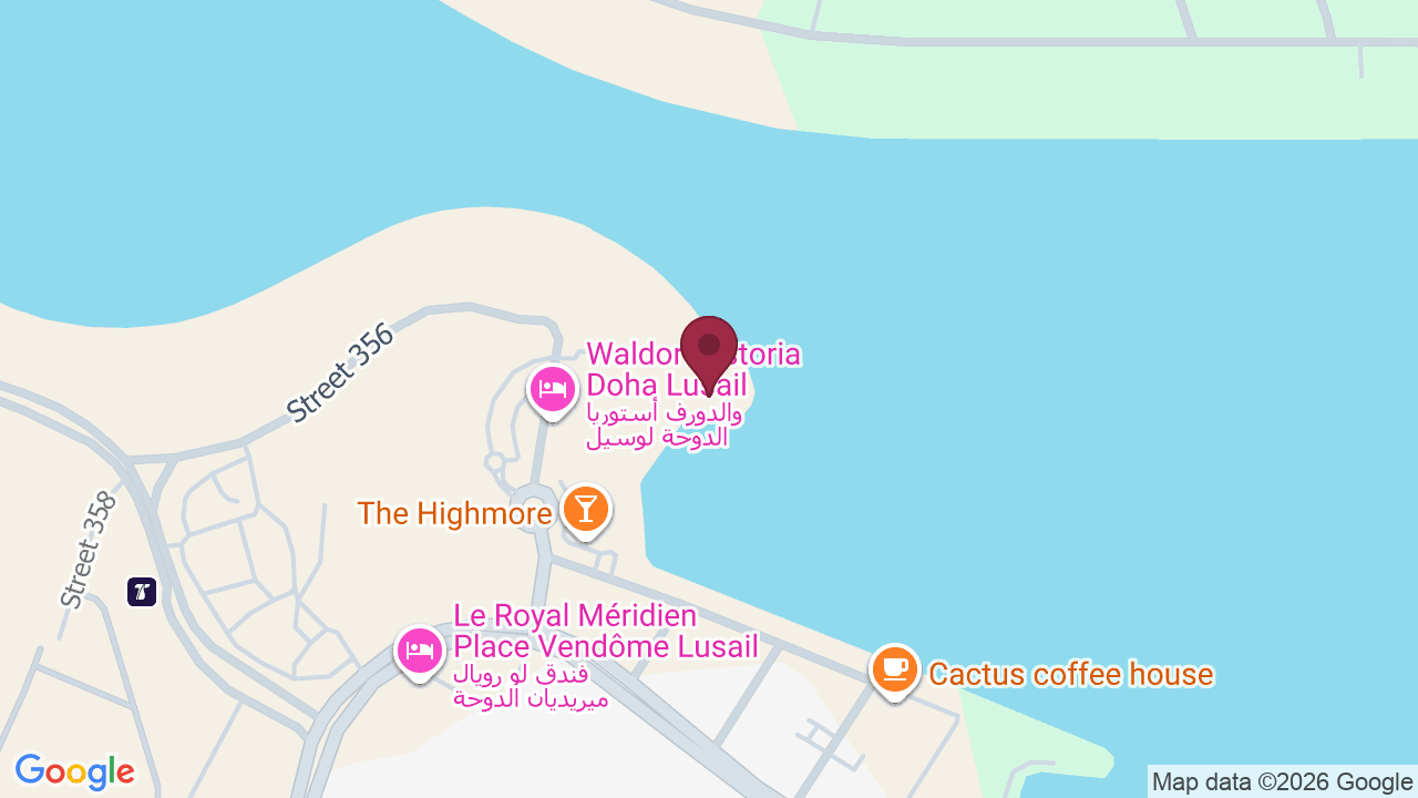 Map showing ESPA Life Doha