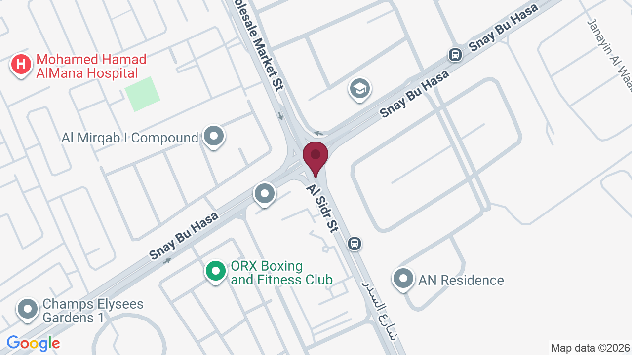 Map showing Irma Beauty Salon