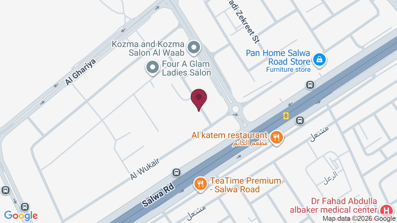 Map showing Elham For Beauty Salon – الهام فور بيوتي صالون