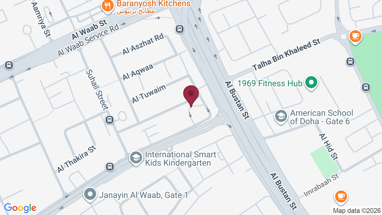 Map showing B & W SALOON Al – WAAB
