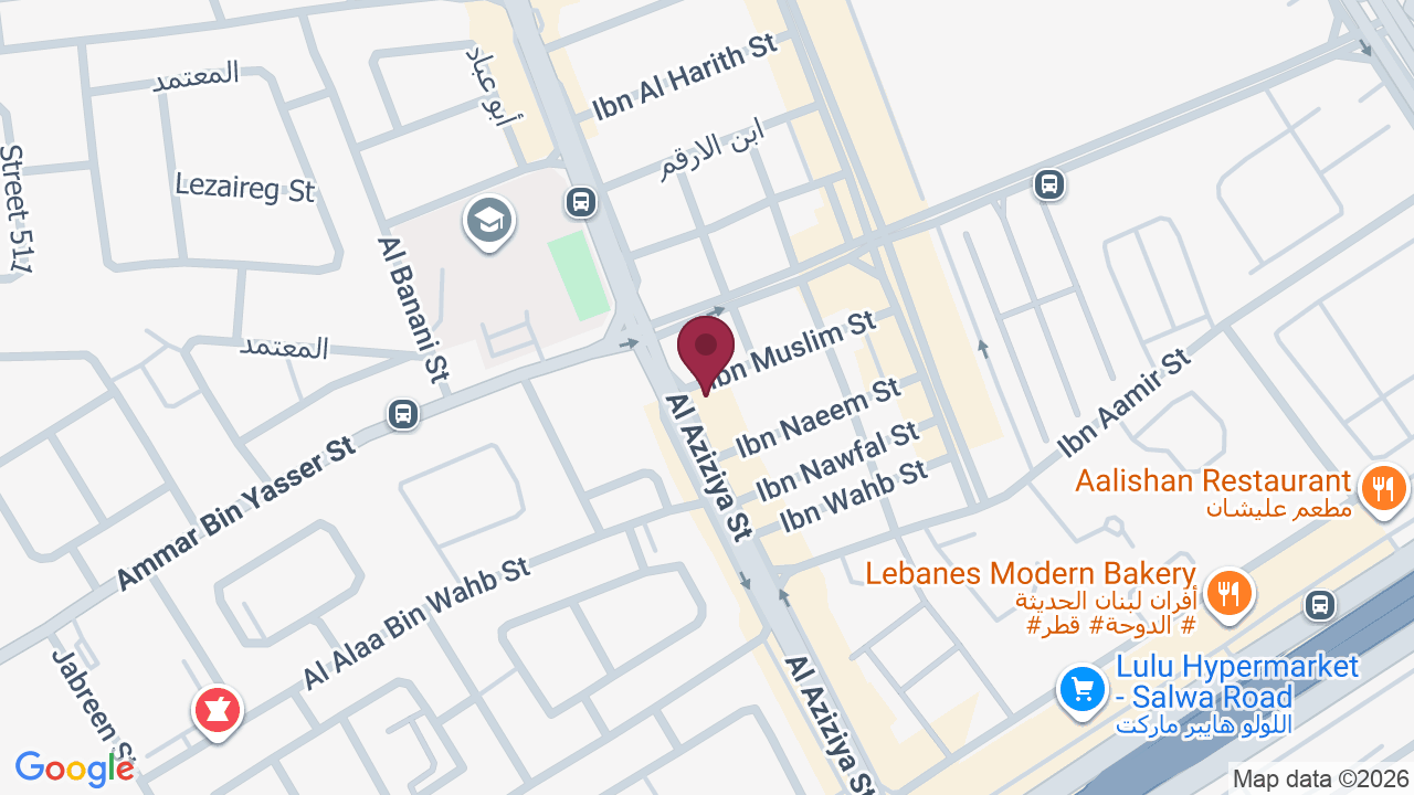 Map showing RF RELAX MASSAGE AND SPA