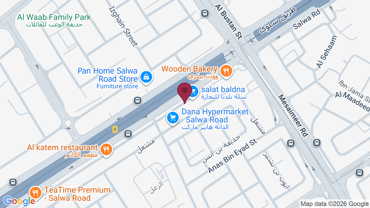 Map showing Thai Lady Massage & Beauty Saloon