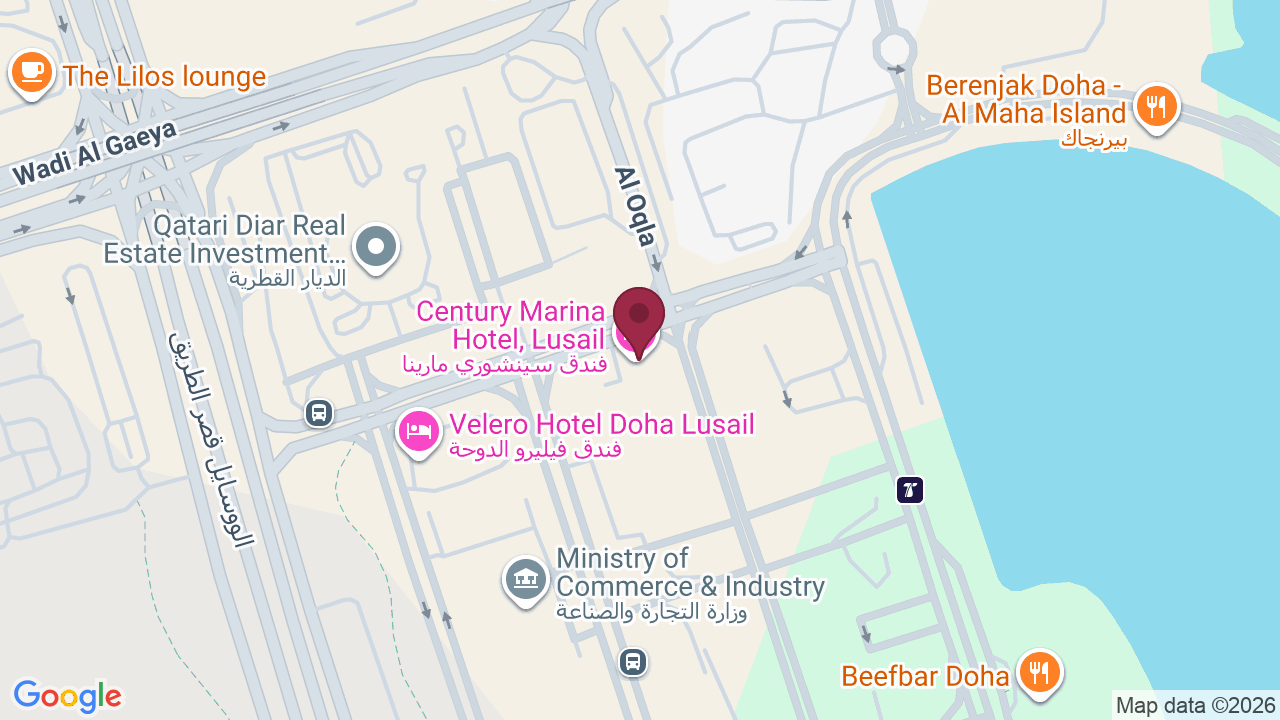 Map showing Lebanese Gentleman Salon