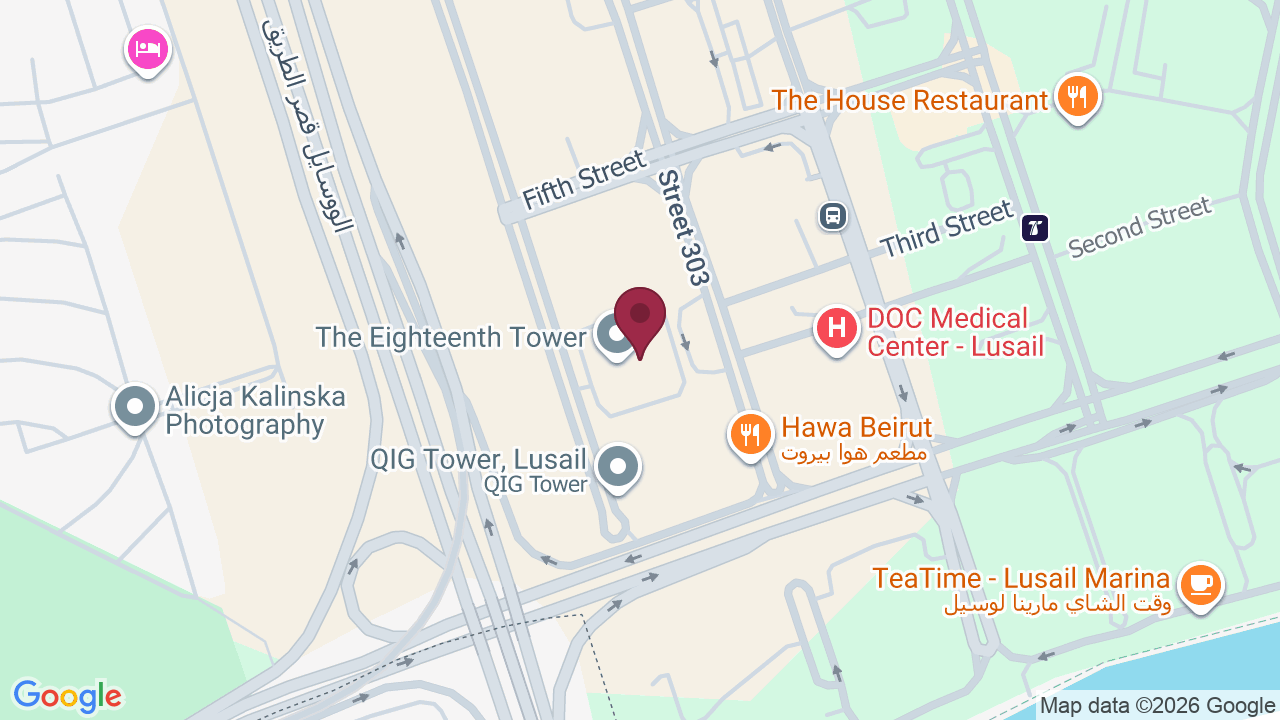 Map showing Barber Club Salon