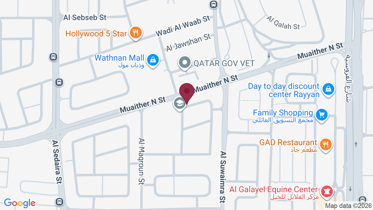 Map showing Najla Beauty | نجلا بيوتي