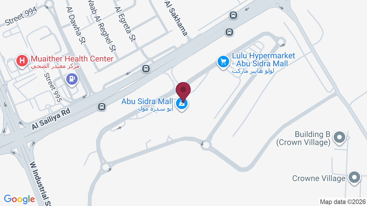 Map showing Le coiffeur Abu sidra