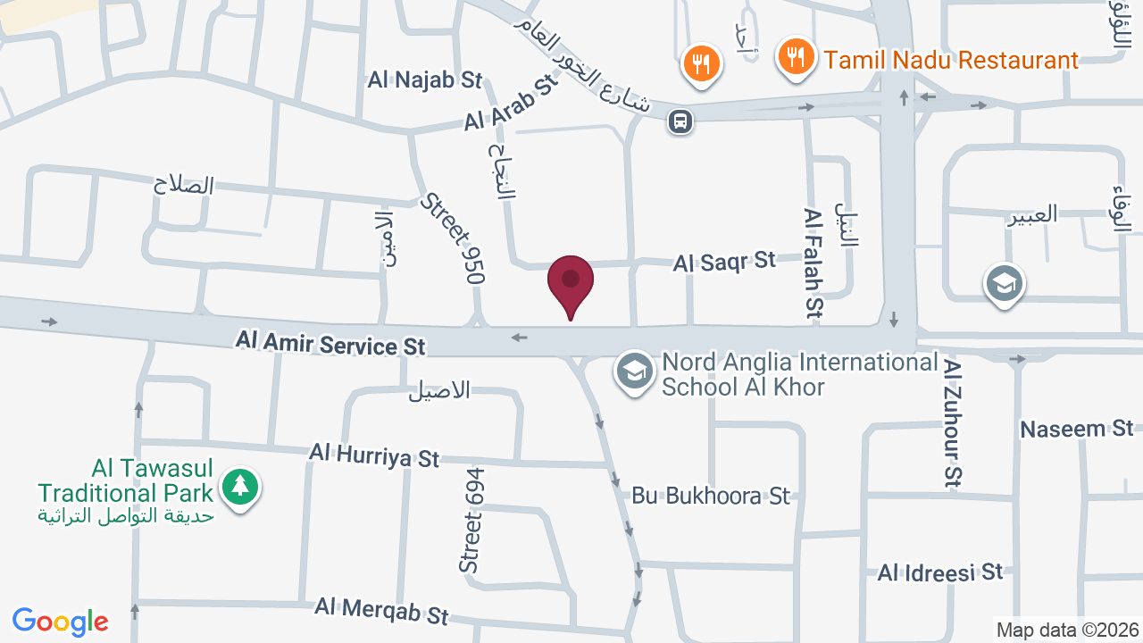 Map showing Ladies Zone Fitness Club, Beauty Salon & Spa