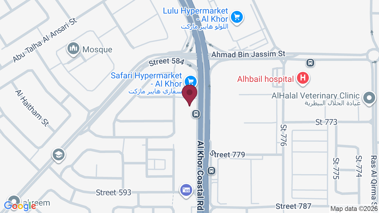 Map showing Chitra Beauty Salon