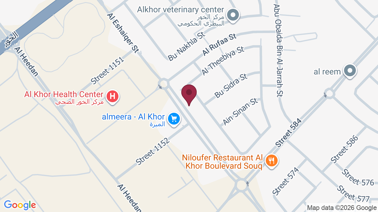 Map showing Haidy Beauty Salon