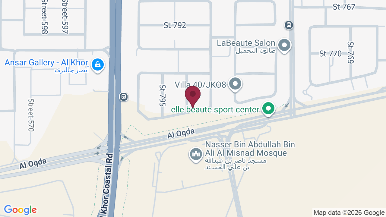 Map showing Micha Beauty Center