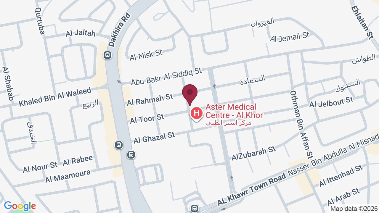 Map showing Al Riya saloon