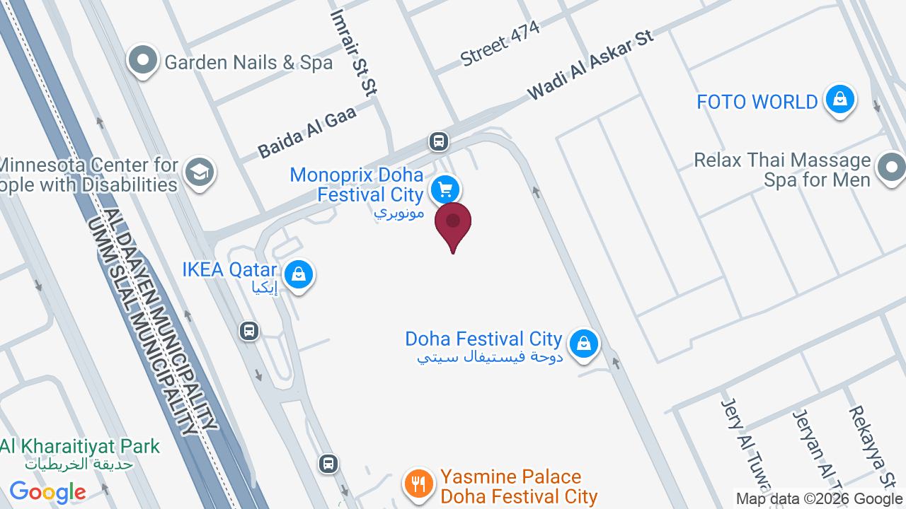 Map showing Infinity Barber Shop