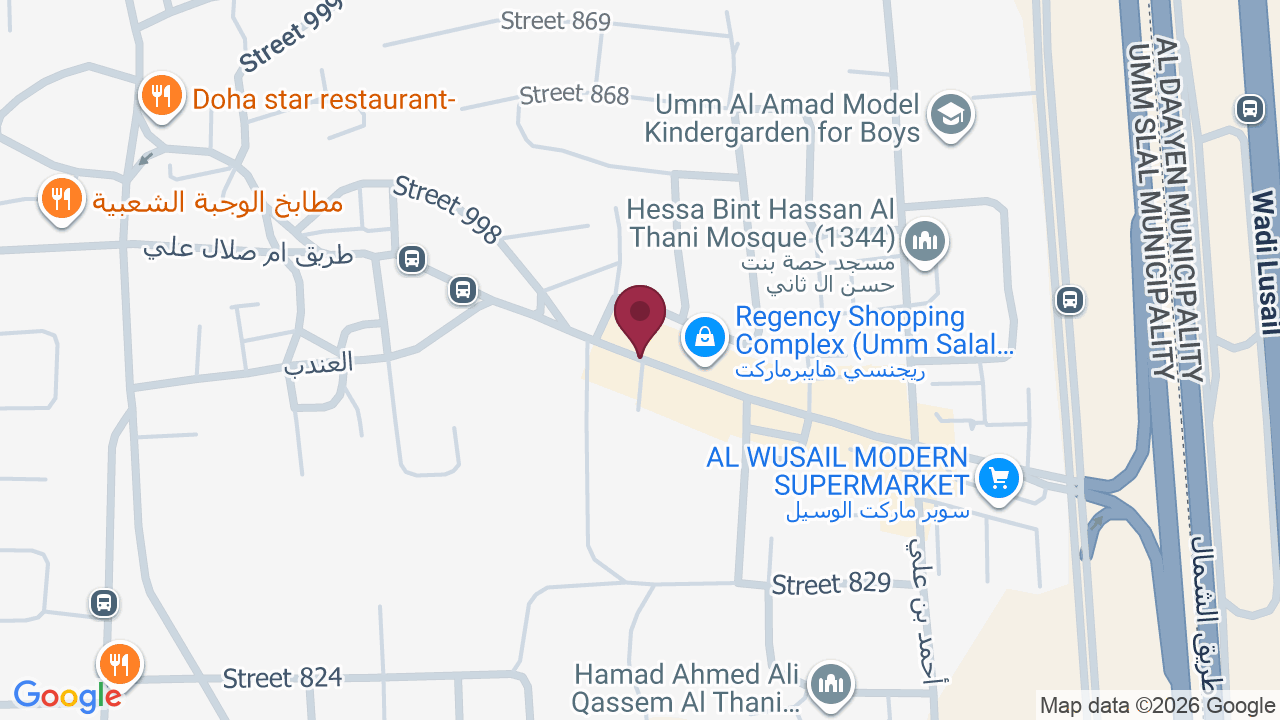 Map showing Just Barber