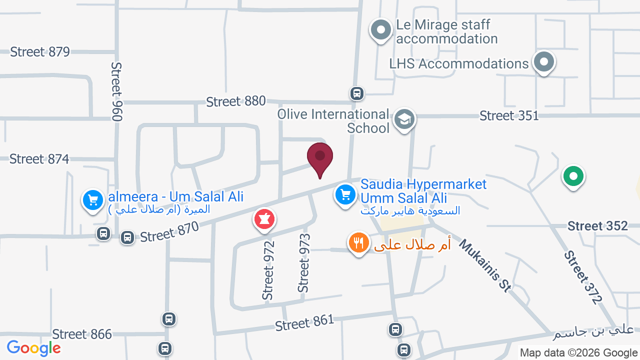 Map showing turkısh gents saloon miraj