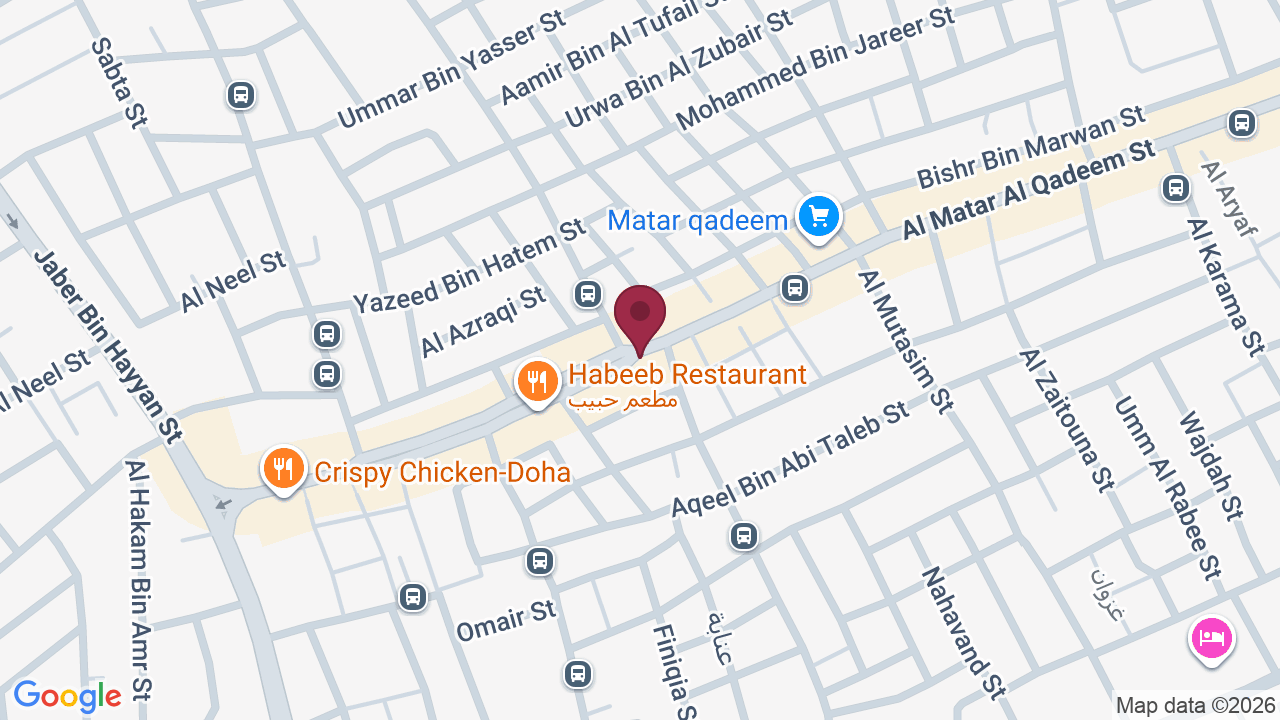 Map showing Sri Lanka Saloon (Sath Al Arab)