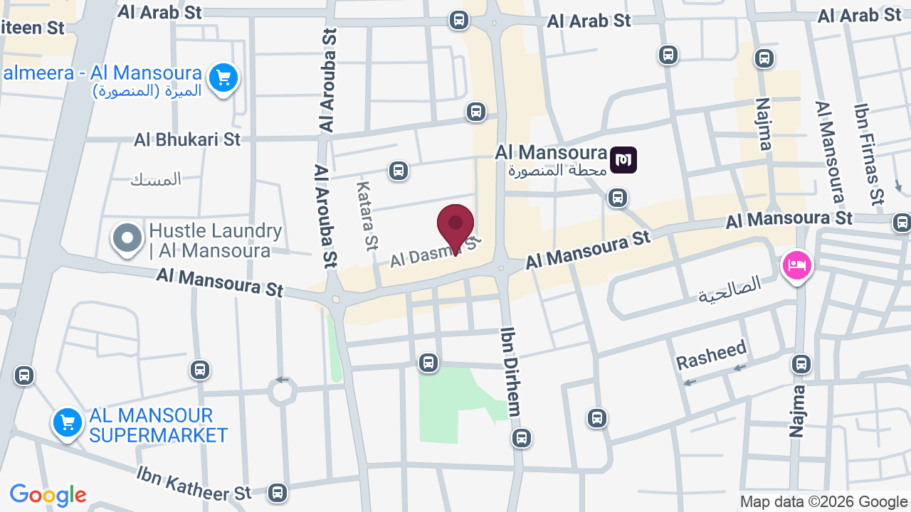 Map showing Colours Beauty Studio
