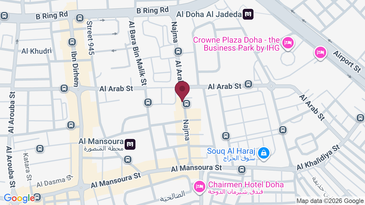 Map showing Zakir Best Saloon