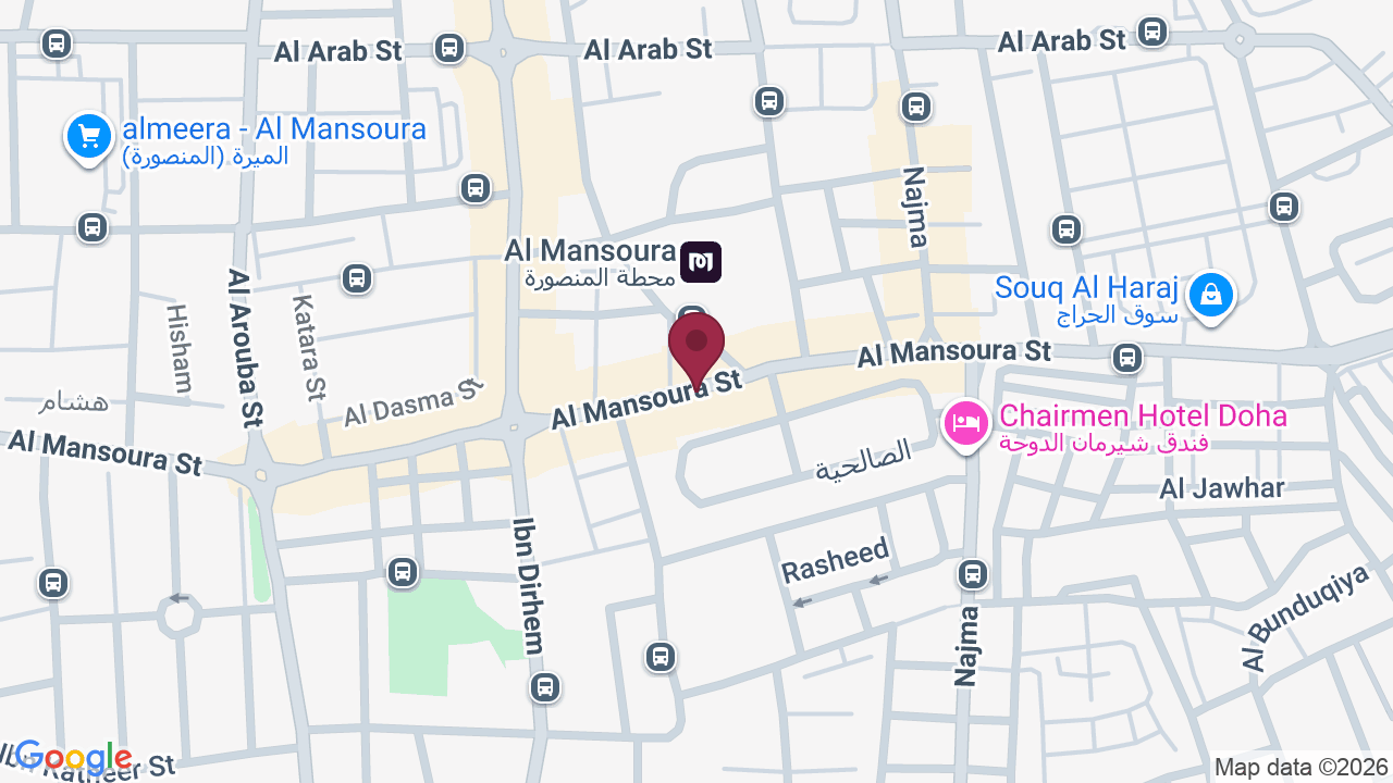 Map showing Welldone gents saloon