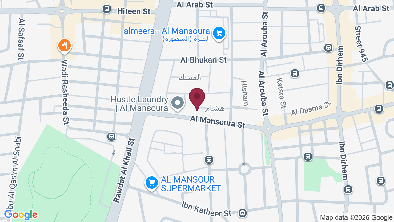 Map showing Hi Look Saloon