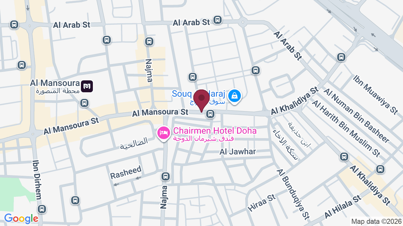 Map showing Saloon Handsome men ( najma br )