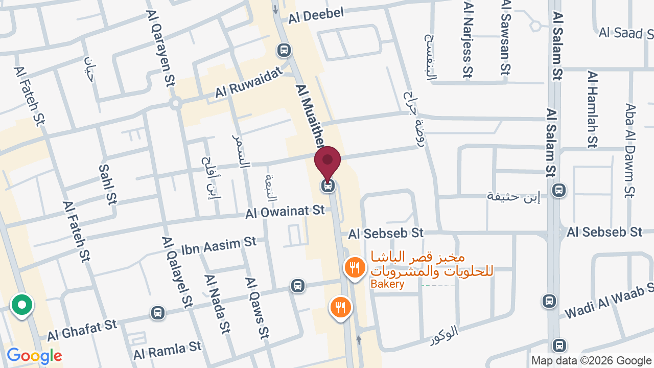Map showing cut five barbershop