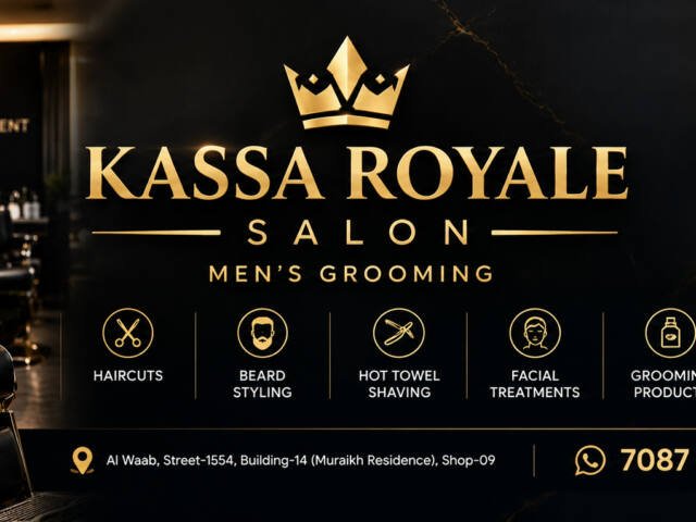 Kassa Royale Salon – Men's grooming
